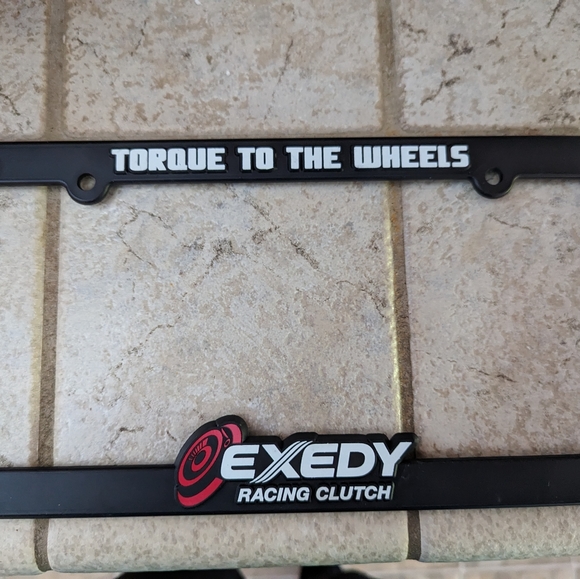 Licence plate bracket Exedy racing clutch - Picture 2 of 2